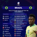코파 아메리카 브라질 대표팀 최종 명단, 예상 라인업 이미지