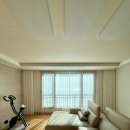 번영로 | 번영로두산위브 커튼 설치 후기 울산커튼 거실 스트라이프 이중커튼 추천