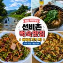한화리조트(주) 포천지점 | 포천 백운계곡 백숙 맛집 선비촌 (+ 아이와 물놀이 다슬기 잡기)