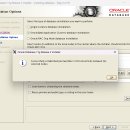 RAC 설치 - Oracle Universal Installer - D) Grid 설치 옵션 에서 셋팅에러 이미지