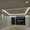 코오롱인테리어 | 천안 코오롱 하늘채 조명인테리어 전후 후기｜거실 우물조명·실링팬 시공