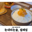 눈내리는숲, 설래임 홍대본점 | 홍대 디저트 카페 달달상콤 한라봉요거트빙수 눈꽃빙수 후기 (내돈내산)