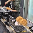 와플크림 | 광교디저트카페 동물성 크림 듬뿍 와플 포장 후기 카페인중독 광교에듀하임점