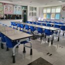 진도초등학교 | 전남 진도 초등학교에서 서우산업 이동식 스툴 테이블로 더 쾌적해진 급식실 풍경을 보여드릴께요.