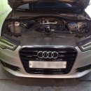 디알하우징 | 디알오토)아우디 A6 3.0TDI 냉각수 경고등 누수 수리~(8743)