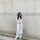 꾸안꾸데일리룩 leeds 리즈 쉘 밴딩팬츠 코디