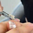 수원 호매실네일 [네일더예쁨] 자석젤 리본네일 후기