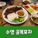 수영 골목포차 메뉴보고 줄서는 술집