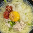 찰보리 초계냉면