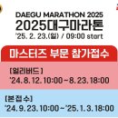 2025년 2월23일 대구마라톤대회_참가자 댓글 필수 이미지