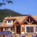 통나무집 이미지