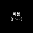 피봇(pivot)