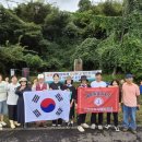 제11연대장 고 박진경 대령 추도비와 4.3사건 공비 완멸 기념 충혼비 벌초 이미지