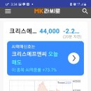 크리스에프앤씨 주가!! 이미지