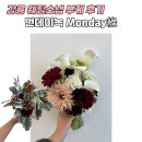 W6-5. 강릉 겨울 웨딩스냅 부케 추천, 플라워샵 "먼데이녹" 생화부케 촬영 후기