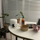 식탁 | 타원형 식탁 원룸꾸미기 화이트 반원테이블 자취 4년차 원룸식탁 내돈내산 후기