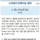 a die-hard fan (골수팬) 이미지