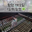 [함양 여행] 1박2일 일정 1일차 코스 🌳 늘봄가든 / 대봉캠핑랜드