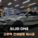 블링블링셀프세차장 | 천안 랩핑 쏘나타 DN8 사고 후, 보험 처리 전체 재시공 / 팀올포디움