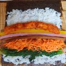 김밥에 당근을 아싹하게 넣으니 더 건강한 맛 이미지
