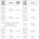 ＜ 안내 ＞ 자격증 시험일정 안내 이미지