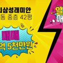 삼성래미안닥터 공인중개사사무소 | 염리삼성래미안 중층 42평 / 도심 속 전망 좋은 매물 정보입니다~!