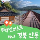 EP.3] 고즈넉한 감성 물빛 드는 여행지 &lt;경북 안동&gt;편| 안동 여행, 뚜벅이 여행, 안동 관광지, 경북 관광지