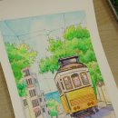 직장인들을 위한 어반스케치 | 하남 미사 성인 취미미술 - 퇴근 후 시작한 어반스케치, 수채화 일러스트