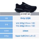 브룩스 글리세린 21 WIDE 리뷰 | 최상의 쿠션 러닝화 직접 착용 후기!