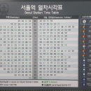 서울역에서 공항철도 타고 인천공항 철도ktx시간표 이미지