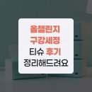올챌린지 구강세정 티슈 후기 정리해드려요