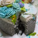 앙금떡 케이크 이미지