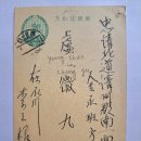 우편엽서(郵便葉書), 일본 유학생이 귀국 후 고향 친구에게 보낸 엽서 (1935년) 이미지