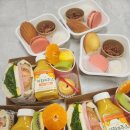 도시락&샌드위치 | 천안 케이터링 샌그리닝 | 과일 다과 샌드위치 도시락 배달 후기