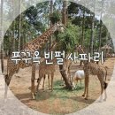 [푸꾸옥 태교여행] 빈펄 사파리 입장권 / 주트램 이용 / 푸드바우처 사용처 기린레스토랑