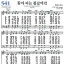 새찬송가 541장 - 꽃이 피는 봄날에만 [다니엘 새찬송가 전집 11] 이미지