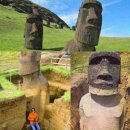 moai 石像 이미지
