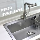 왜관 협성휴포레 백조 ESWSR8635 싱크볼 교체, 에떼르노 폭포수전 시공 후기 (모던싱크)