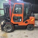 ㈜두산환경산업 | 포천 지게차 수리 : 두산 D30SE-7 틸트 실린더 파손 긴급 출동! 유압유 누유 해결 후기