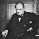Sir Winston (Leonard Spencer) Churchill(처칠- 전 영국수상)과 Winston Churchill(윈스톤 처칠) 이미지