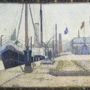 조르주 쇠라(Georges Seurat)[옹플뢰르의 등대(The Lighthouse at Honfleur)]1886년