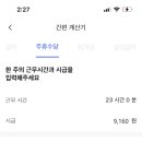 주휴수당 간편계산기로도 정확해?? 이미지