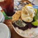 팥꽃빙수 이미지