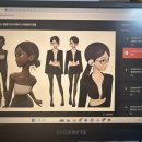 리토헤어 - 수성구 | 콜로소 160가지 예제로 완성하는 블렌더 3D 캐릭터 스타일링과 연출 강의후기 1주차(1)