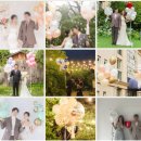 W. 무이스튜디오 웨딩촬영 소품준비 (버블건/컨페티/스파클러/웨딩슈즈/안개꽃)