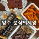 푸른샘초등학교 | 양주 덕계역 옛날 밀떡볶이 맛집 [분식의제왕] 포장 리뷰 후기 김밥 피카츄 돈까스 순대