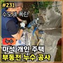 231.[ 화도읍누수 ] 마석 누수탐지 , 개인주택 부동전 교체공사 작업후기