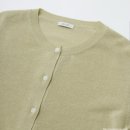 BENUET - 베뉴엣 버드 가디건 슬리브리스 마일드 올리브 Burd Cardigan Sleeveless 후기 착샷