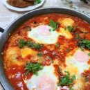 에그인헬 레시피 샥슈카 만들기 토마토소스 요리 이미지