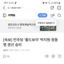 [속보] 민주당 '올드보이' 박지원·정동영 경선 승리 이미지